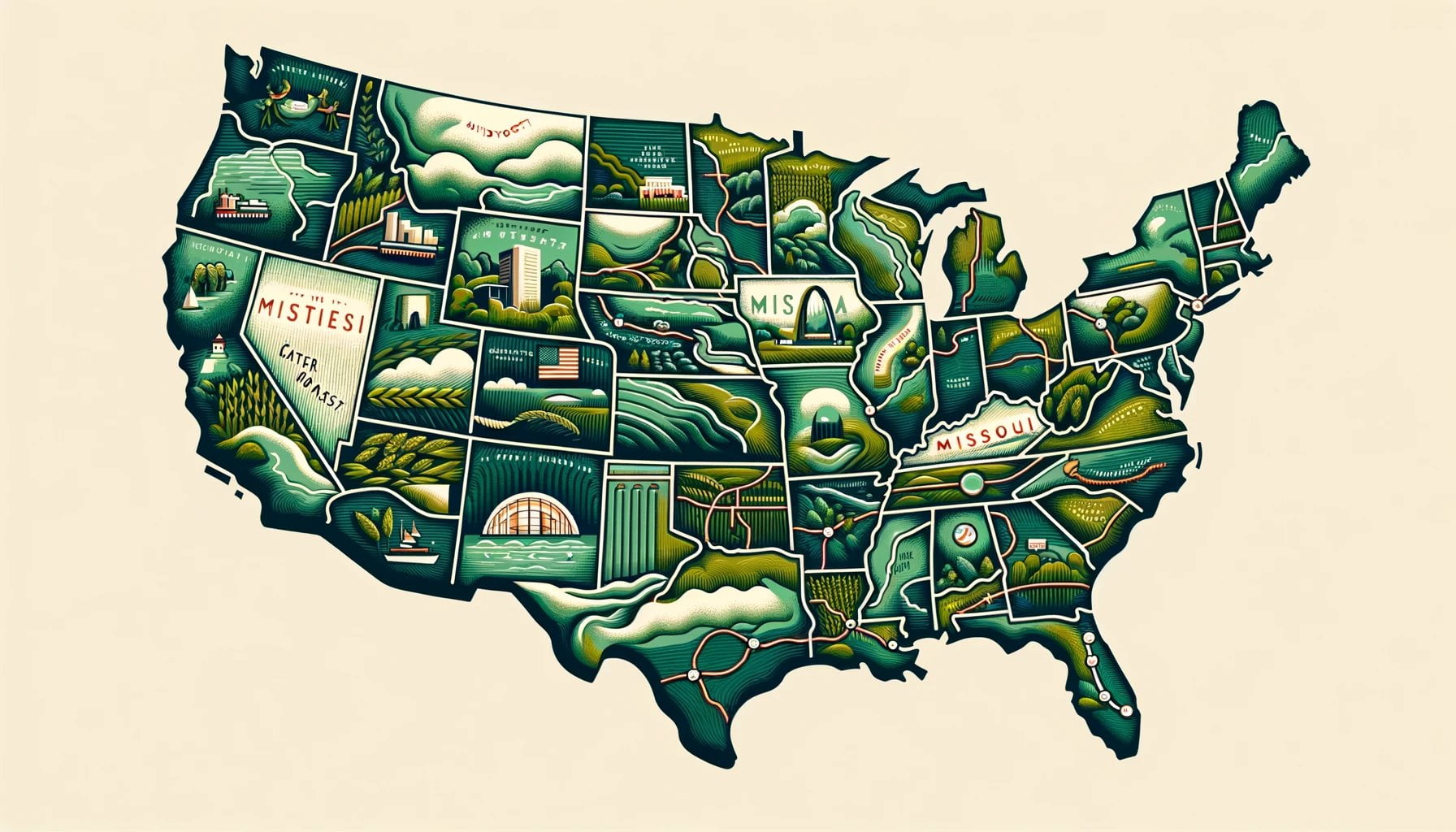 How large is the Midwest region