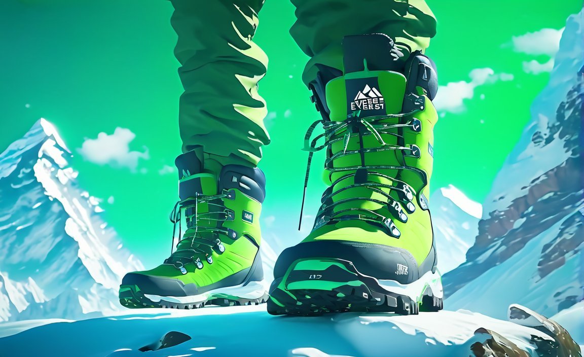 Mount Everest Green Boots Unveiling the Tale of Mount Everest