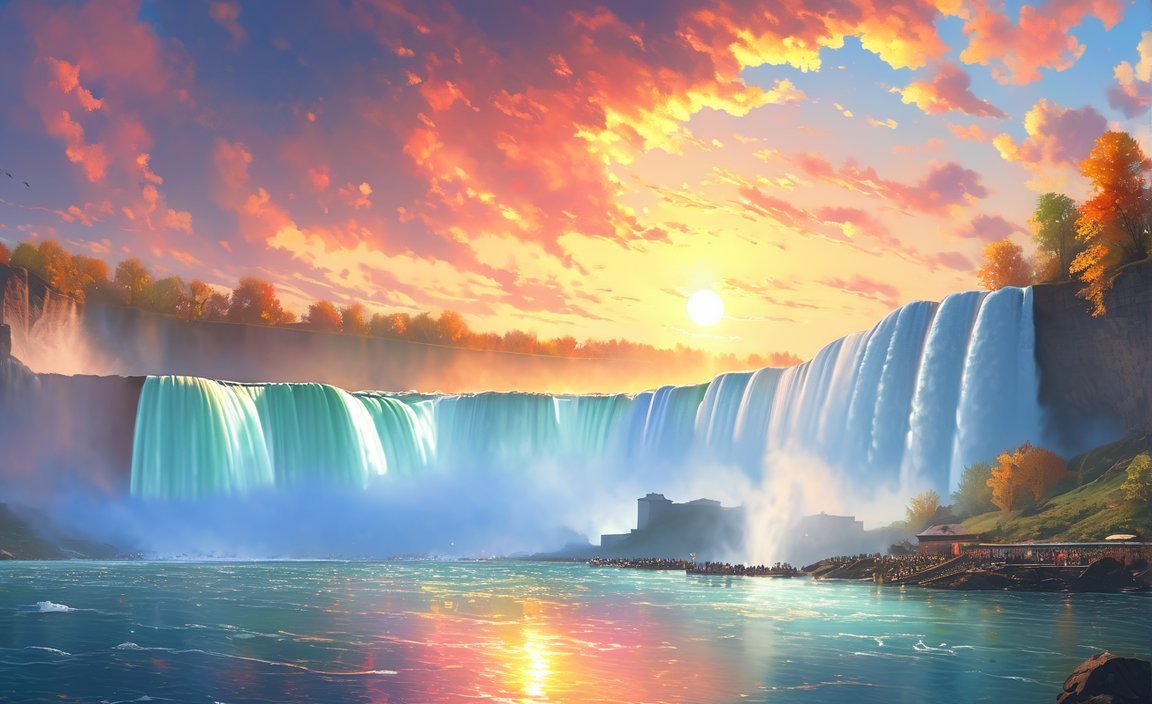 Niagara Falls sunrise