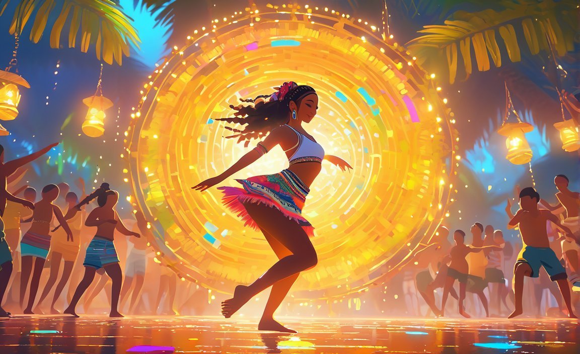 Punta dance in Honduras
