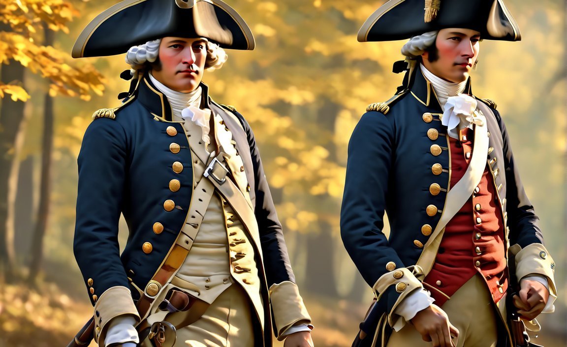 Revolutionary war uniform