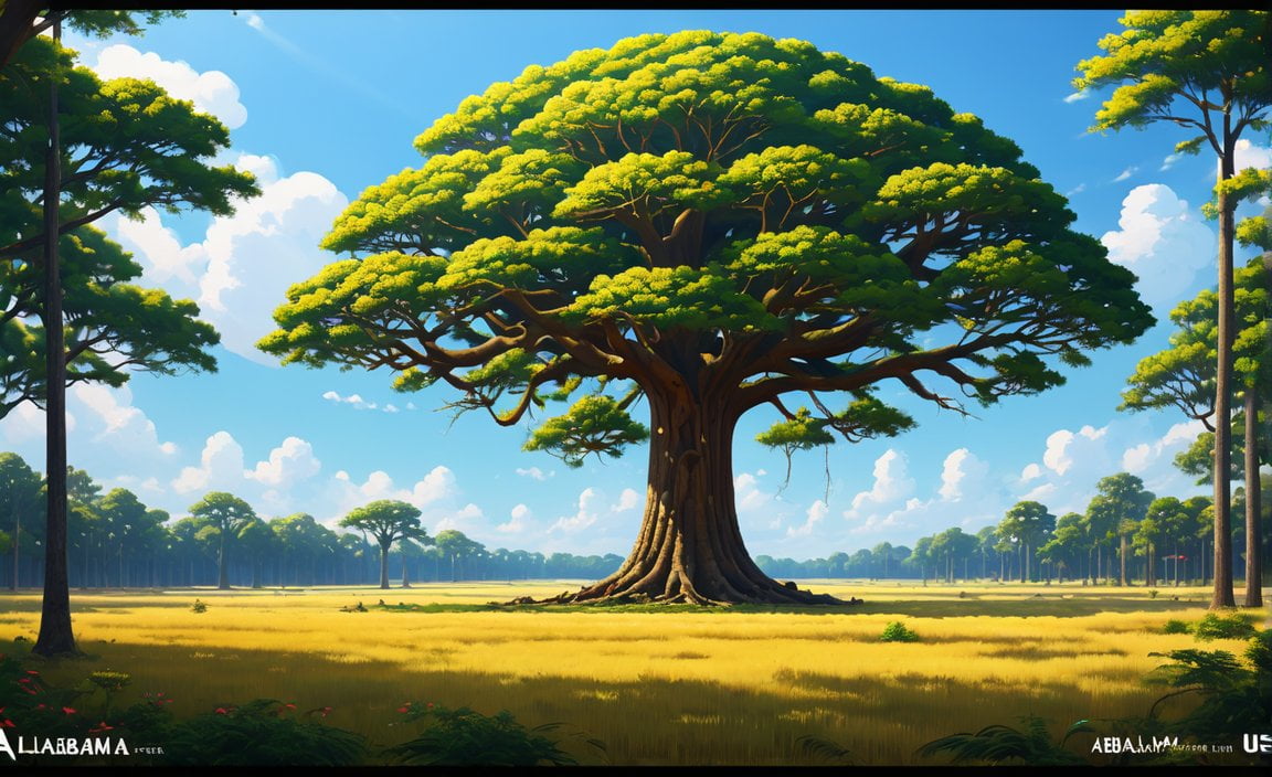 State tree of Alabama