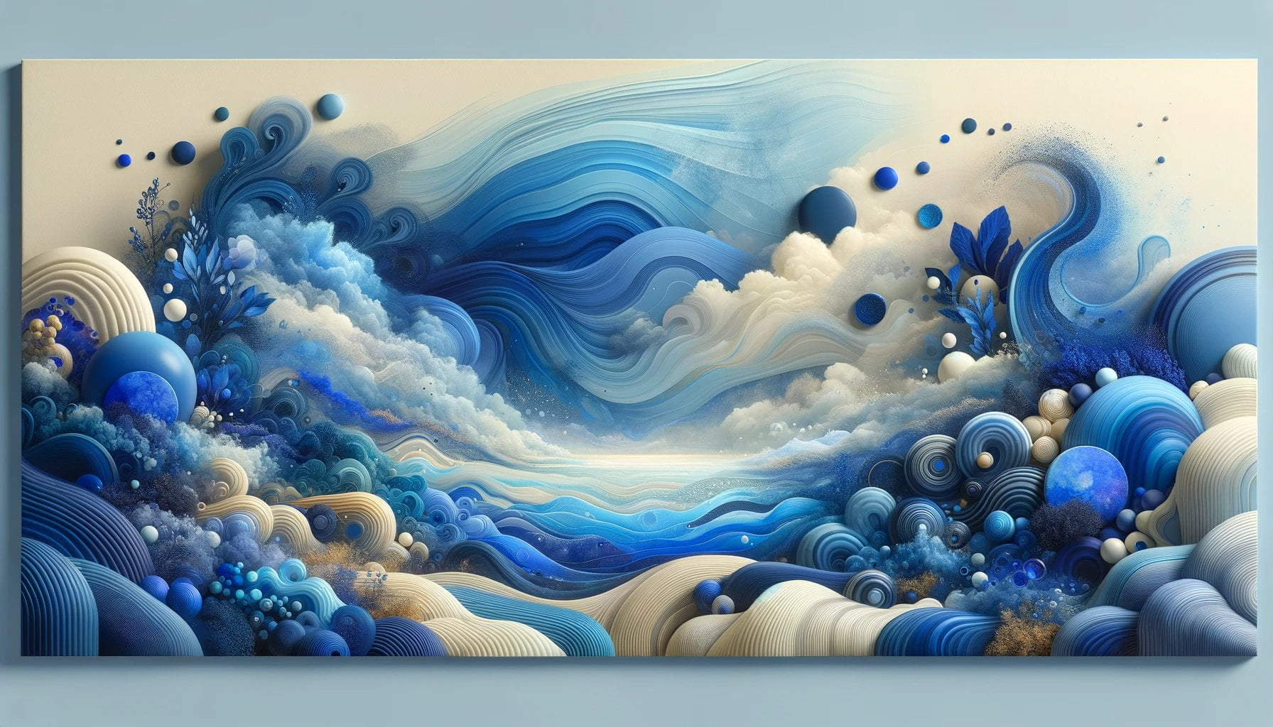 What are fun facts about the color blue