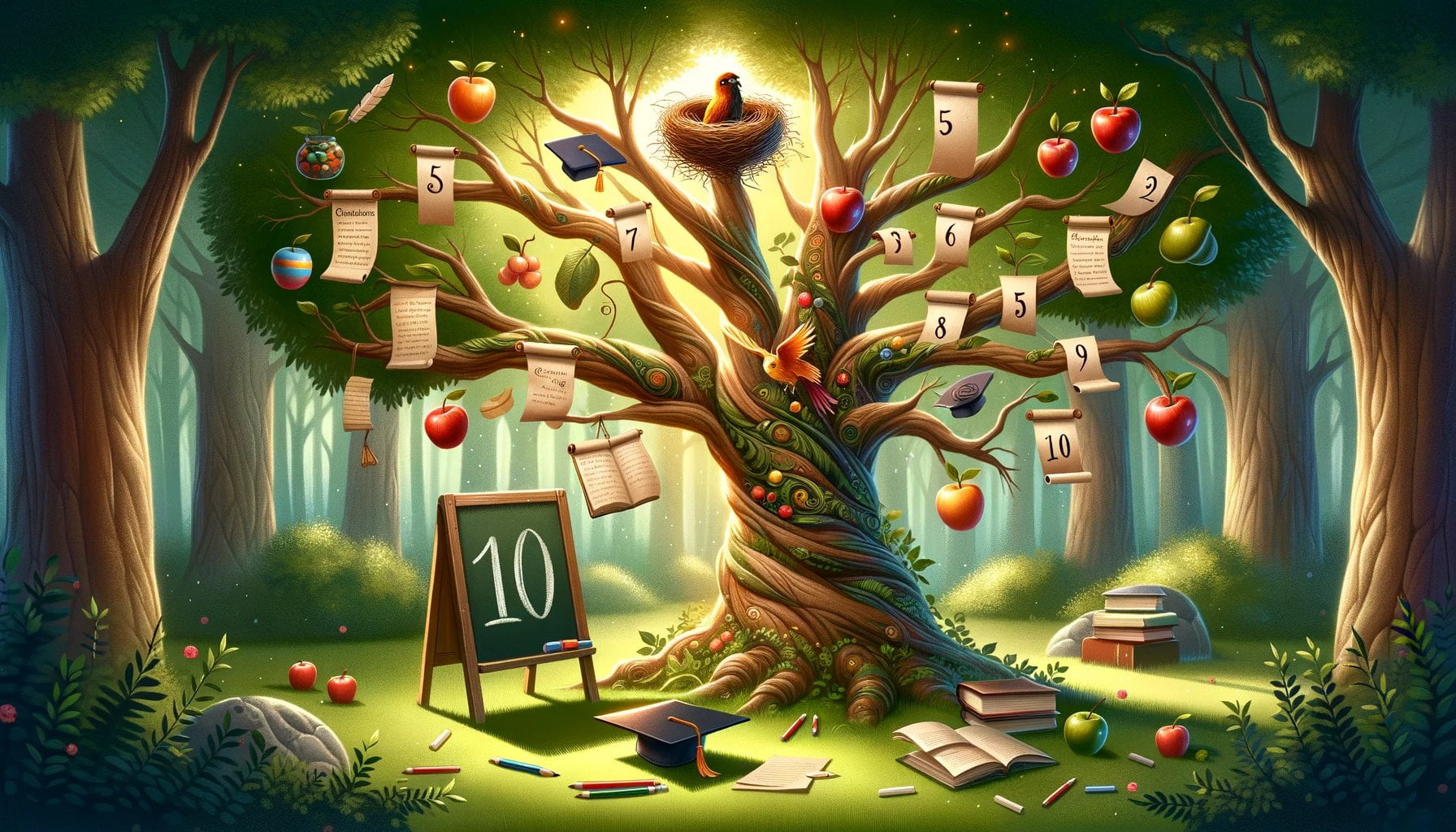 What are some facts about 10 