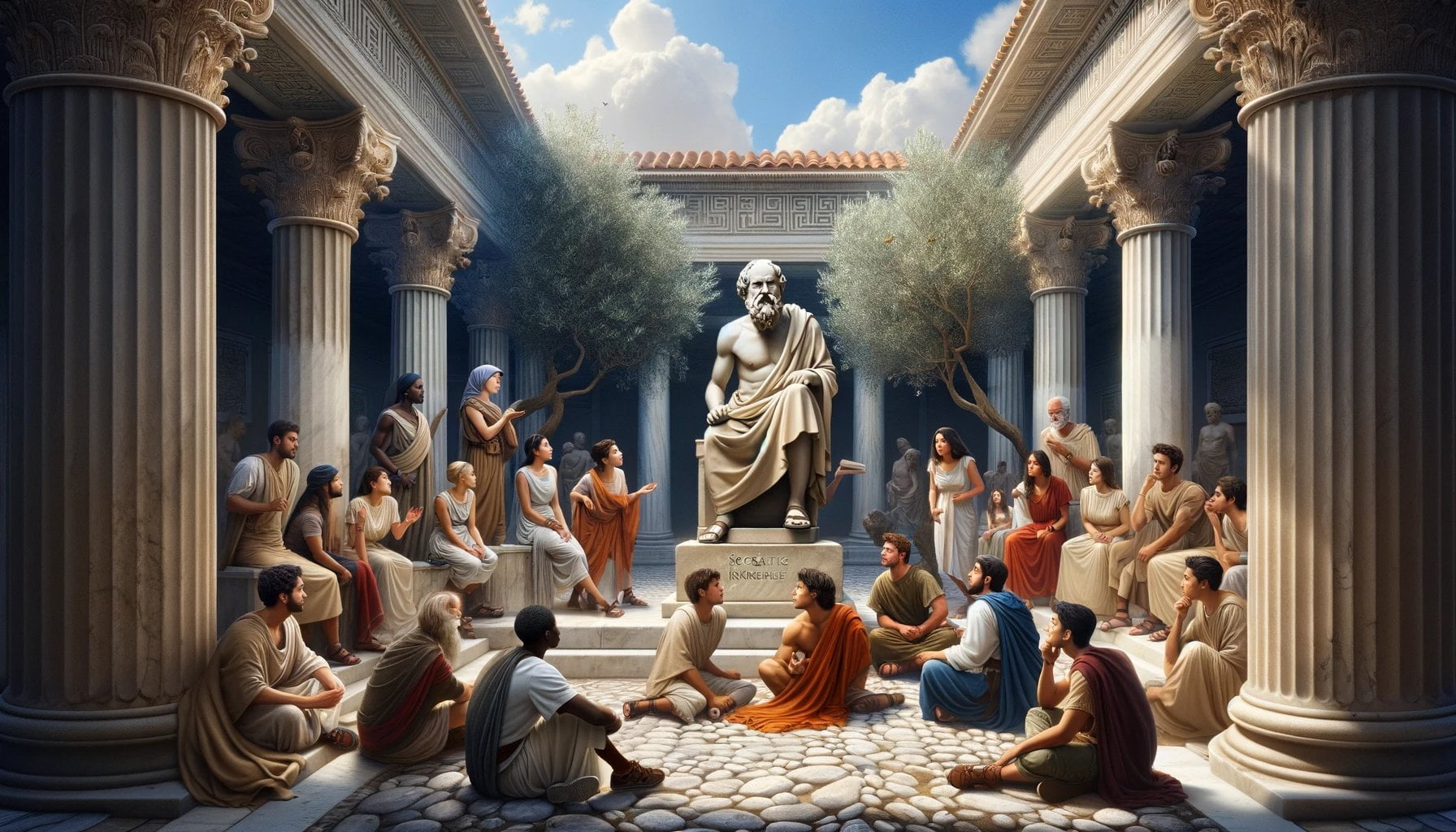 What does Socrates mean when he says he knows nothing 