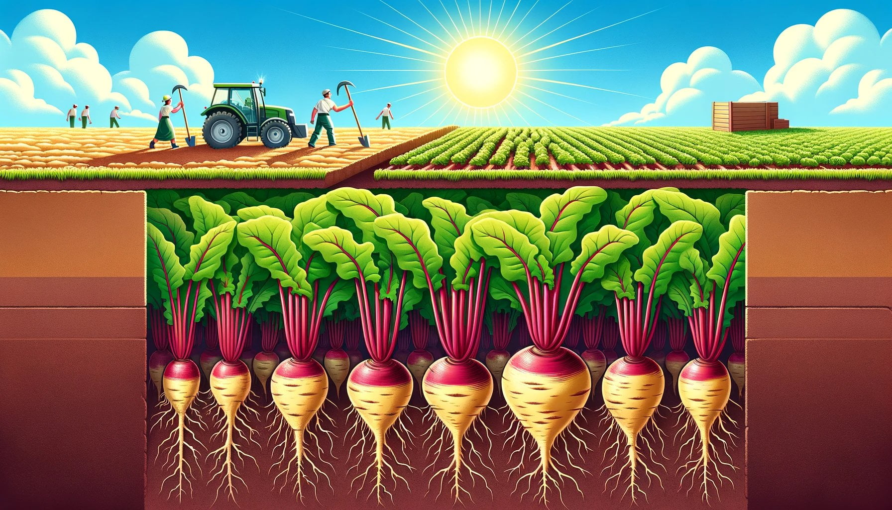 how is sugar grown