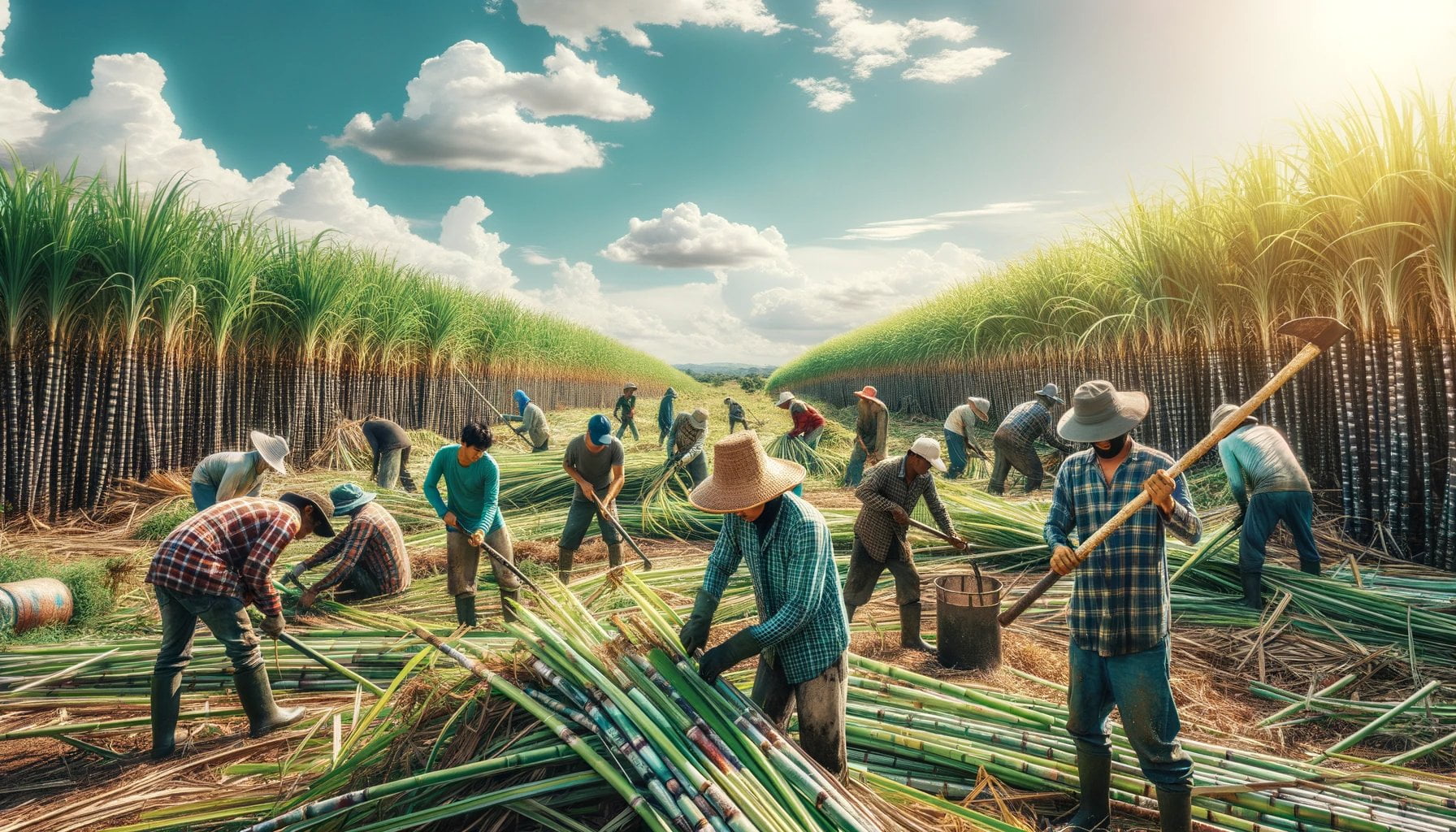 how is sugar harvested