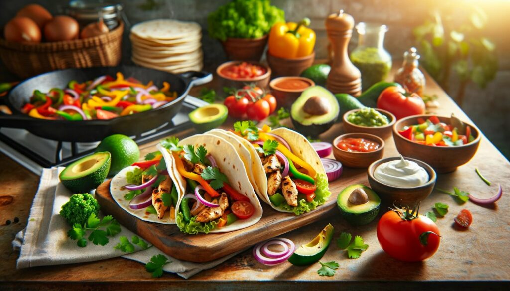 Nutrition Facts for Chicken Fajitas