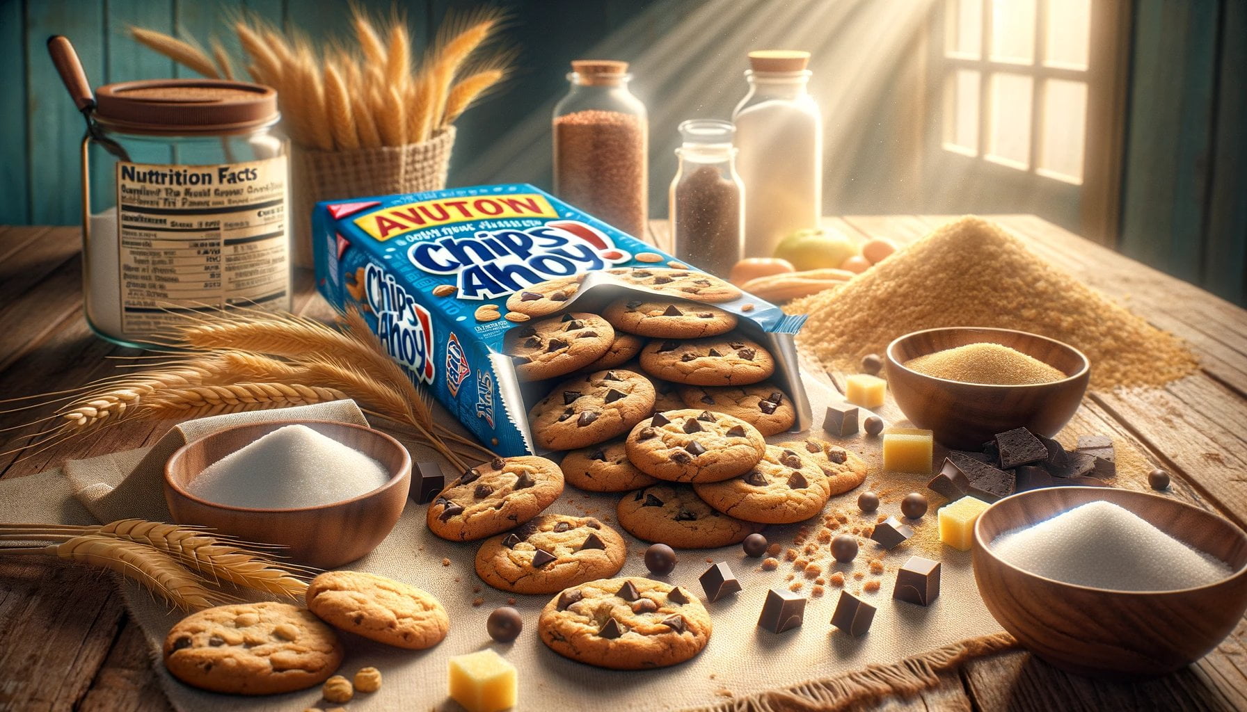 nutrition facts of chips ahoy