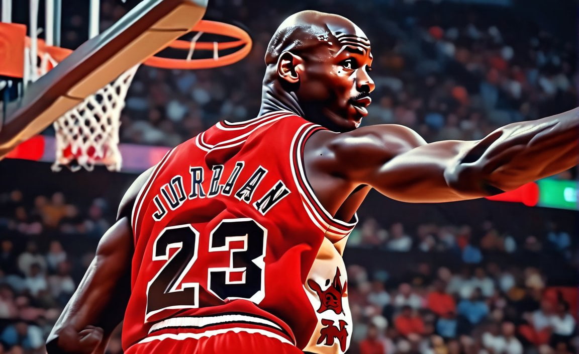 what age did Michael Jordan start playing basketball