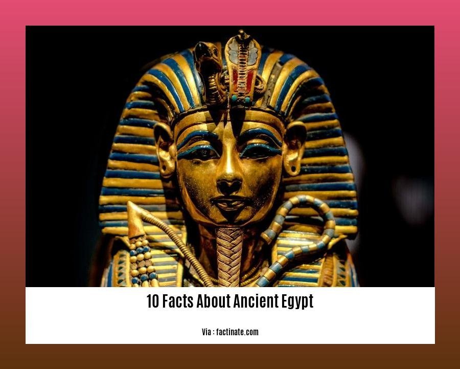 10 facts about ancient egypt