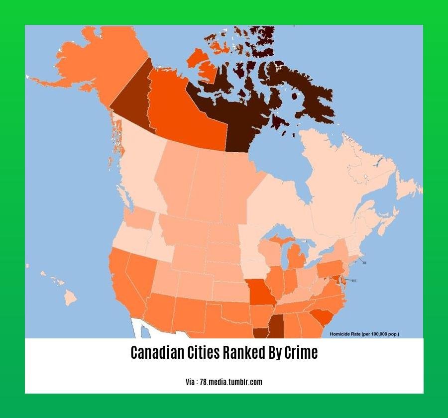 Canadian cities ranked by crime 2