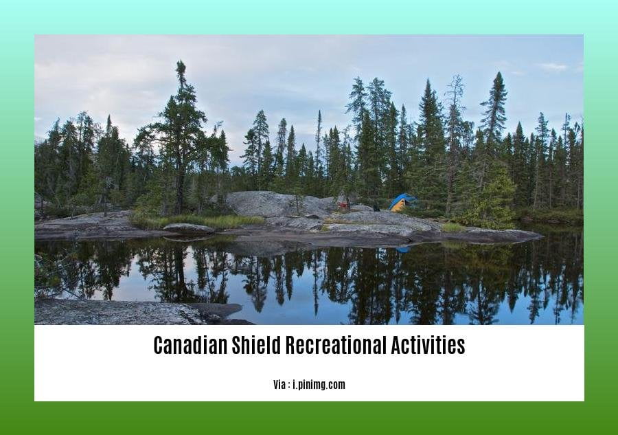 Canadian shield recreational activities 2