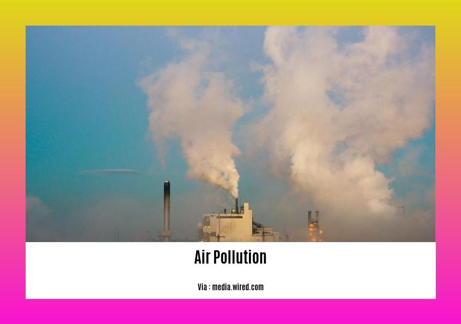 causes and effects of pollution essay ielts