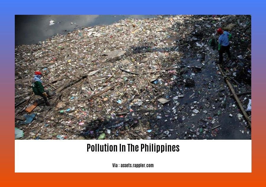 Causes of water pollution in the Philippines