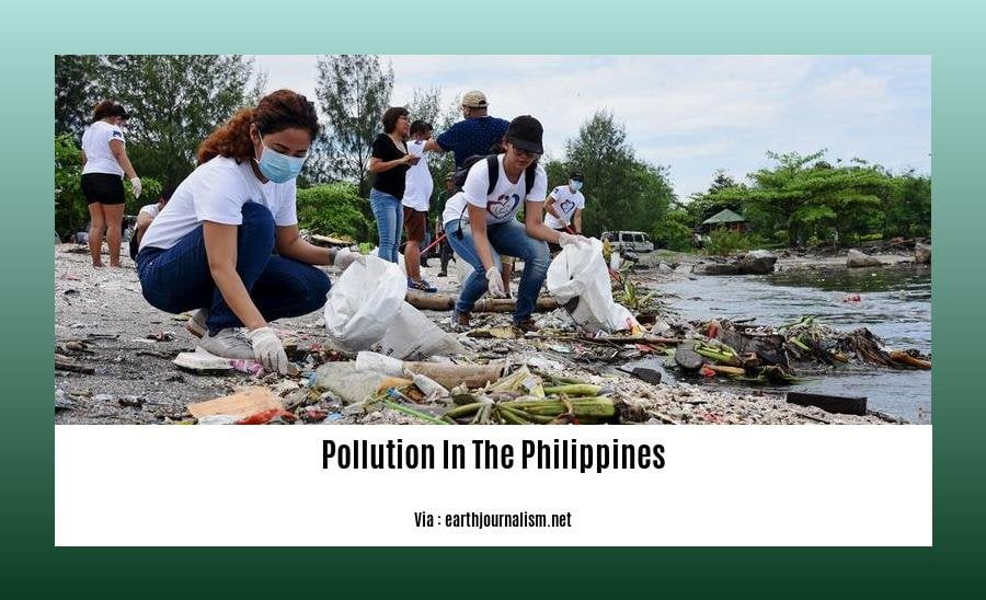 Causes of water pollution in the Philippines
