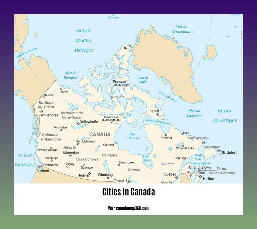 Cities in Canada with high job opportunities