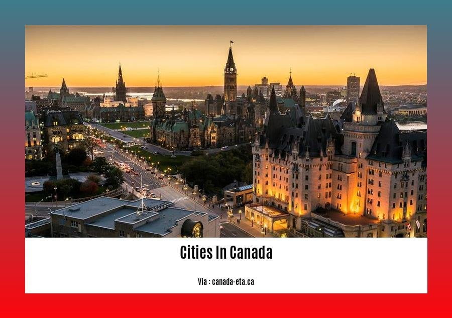 Cities in Canada with high job opportunities