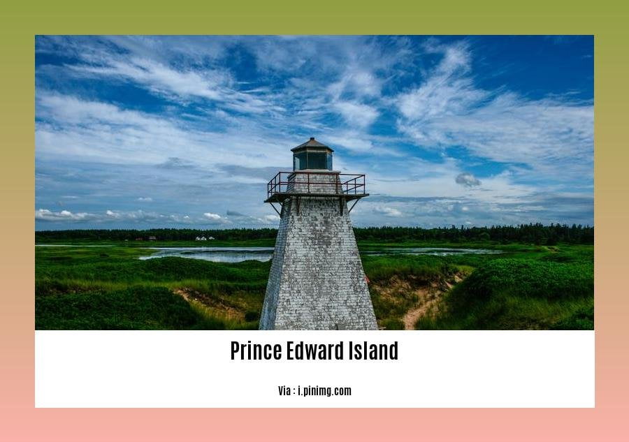 Cool facts about Prince Edward Island