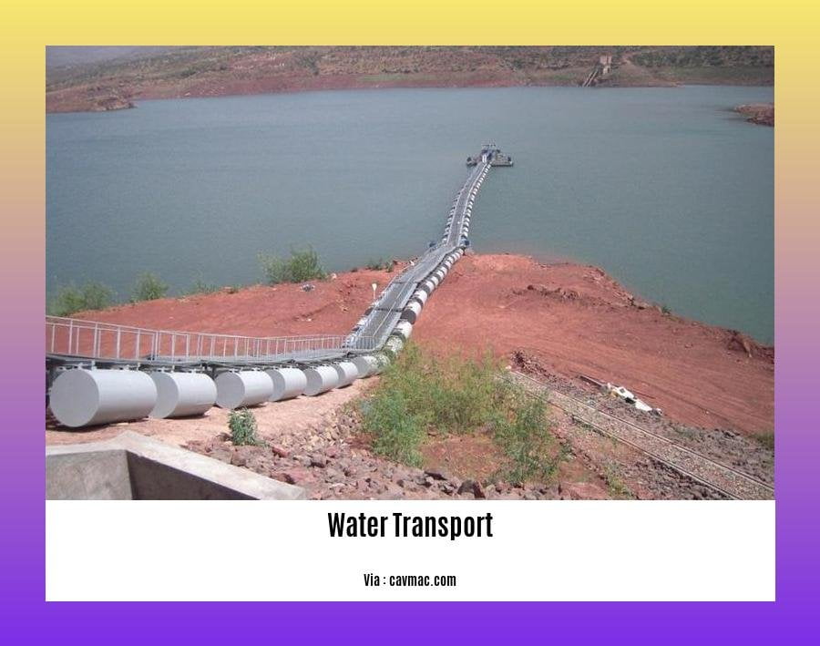 Disadvantages of water transport in India