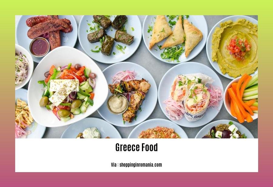 Facts about Greece food