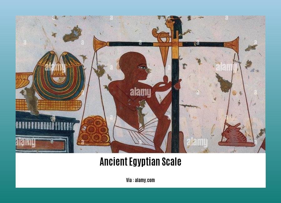 ancient egyptian scale