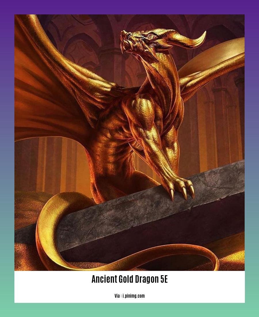 ancient gold dragon 5e