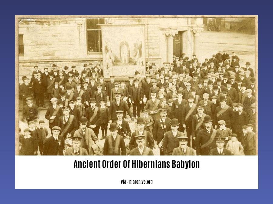 ancient order of hibernians babylon