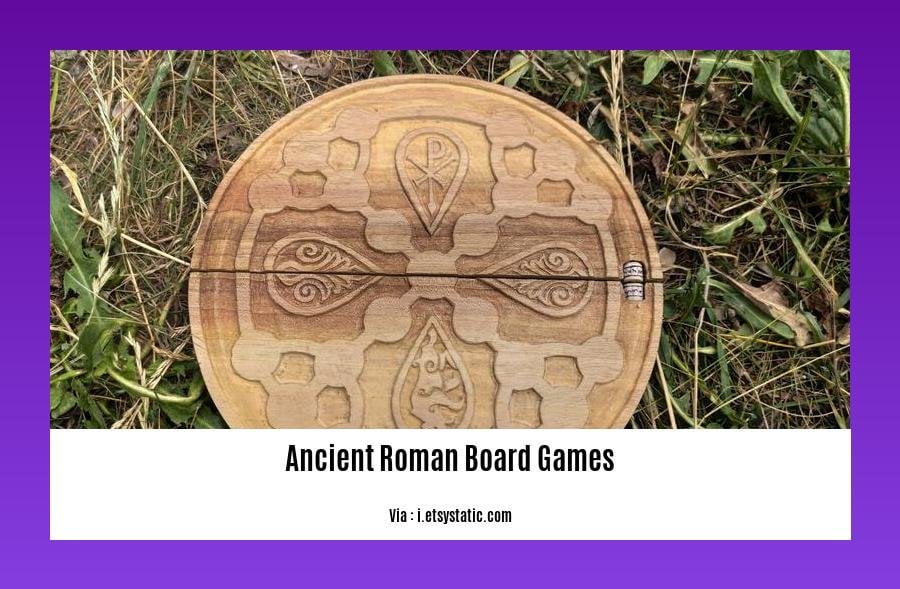 ancient roman board games