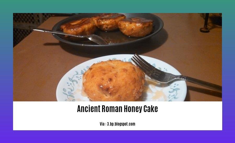 ancient roman honey cake