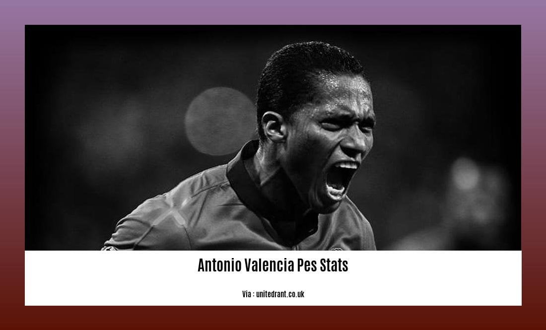 antonio valencia pes stats