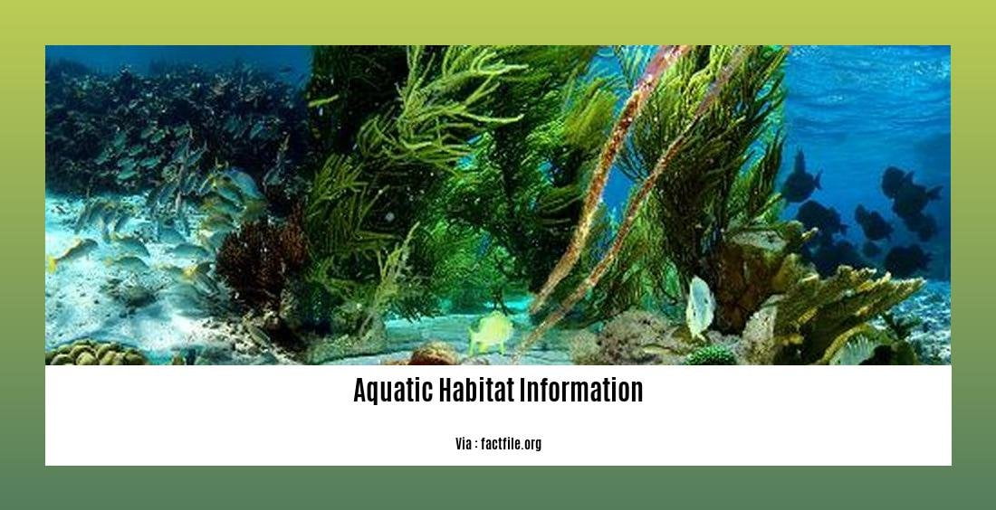 aquatic habitat information 2