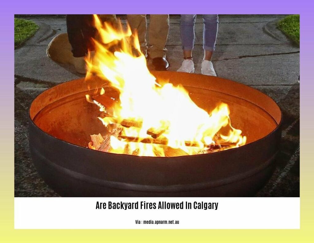 Exploring Calgary's Municipal Bylaws Are Backyard Fires Allowed in