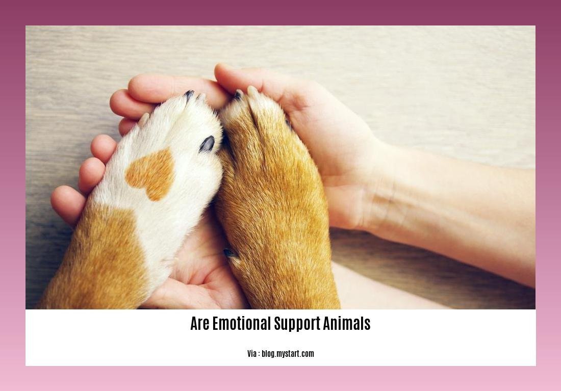 are emotional support animals