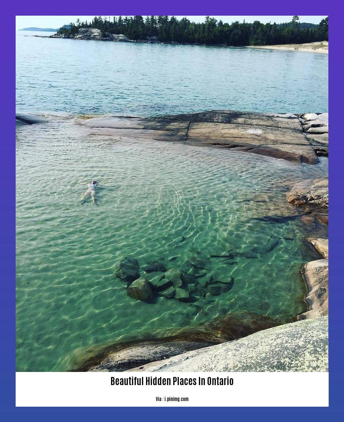 beautiful hidden places in ontario