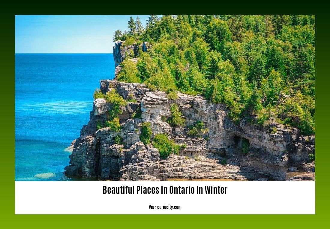 beautiful places in ontario in winter