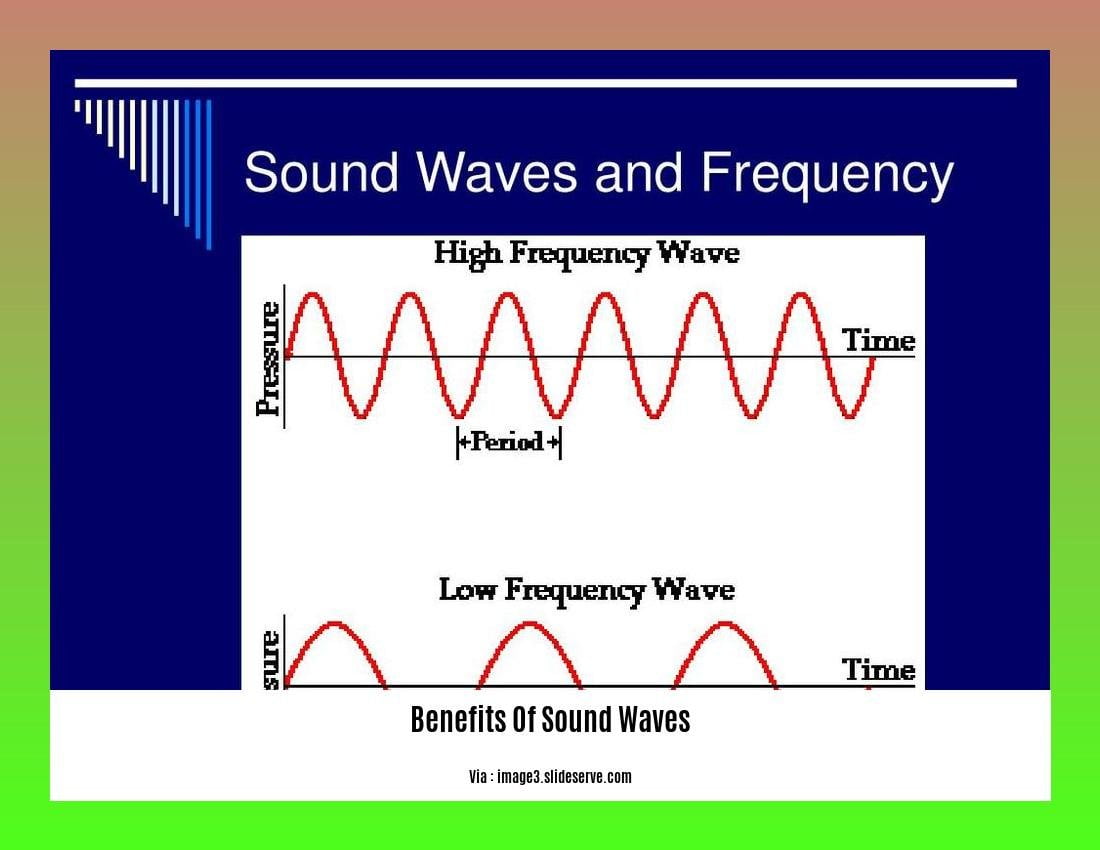 benefits of sound waves