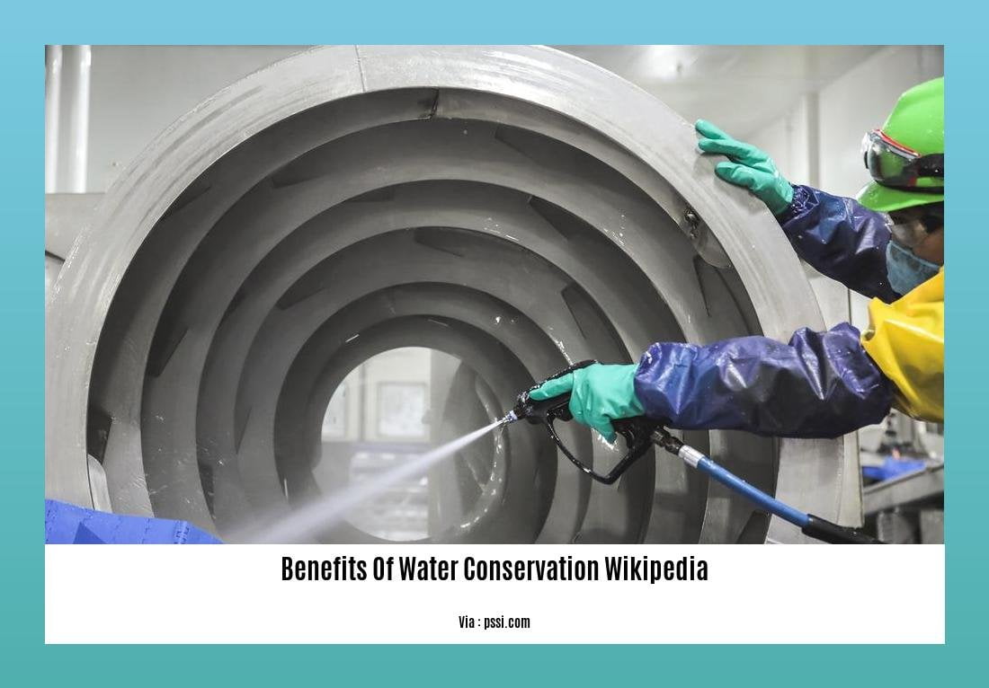 benefits of water conservation wikipedia
