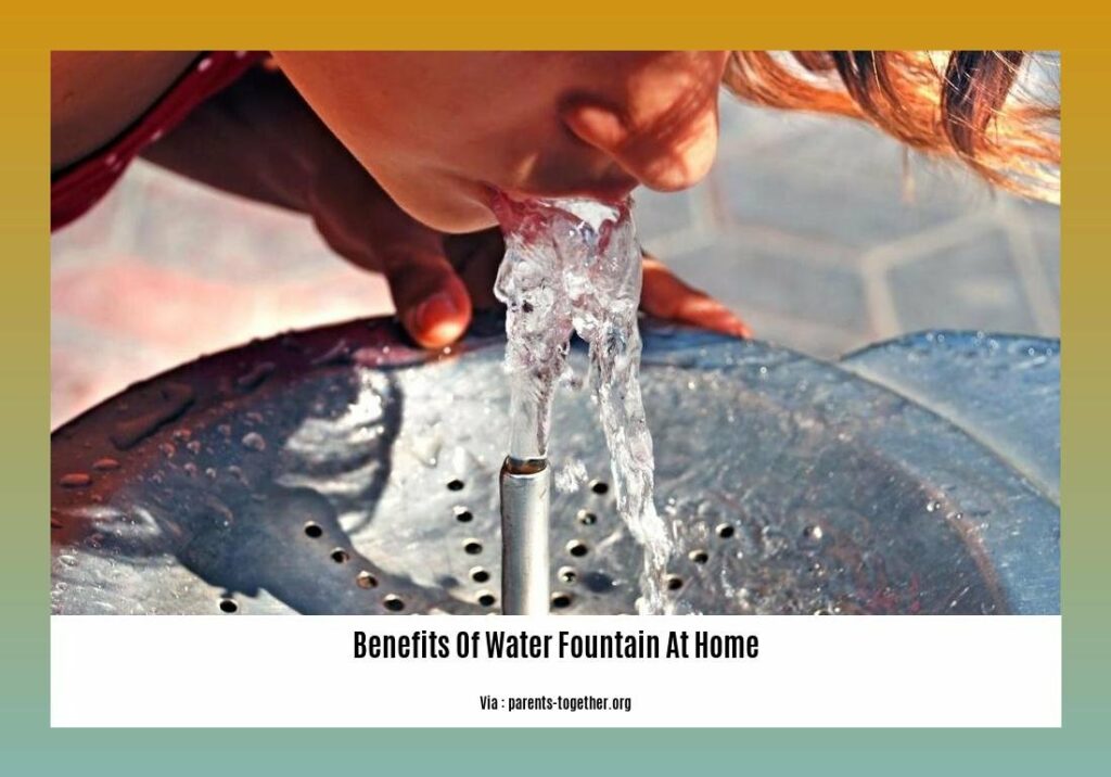 Benefits of Water Fountain at Home Creating Serenity and Tranquility
