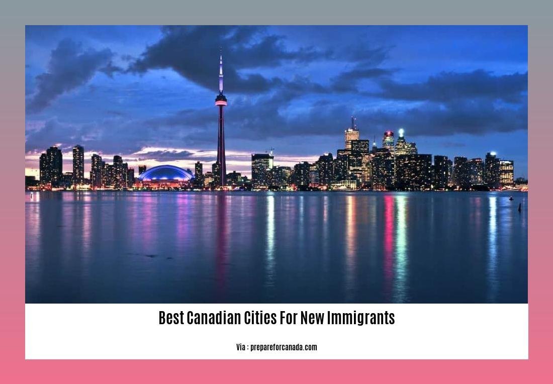 best canadian cities for new immigrants 2