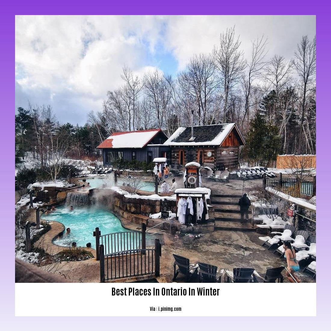 best places in ontario in winter