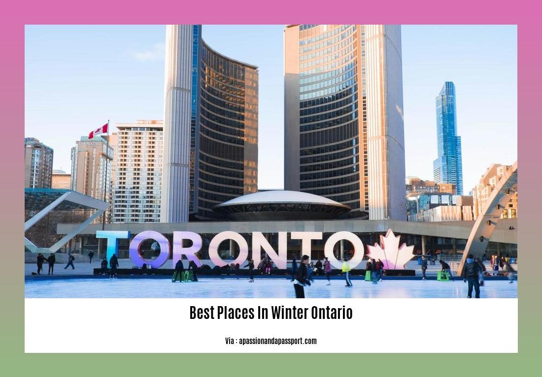 best places in winter ontario