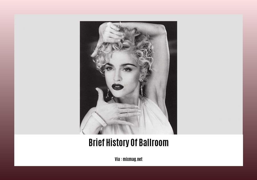 brief history of ballroom