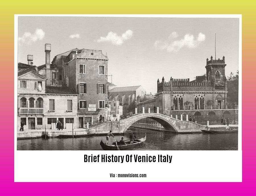 brief history of venice italy