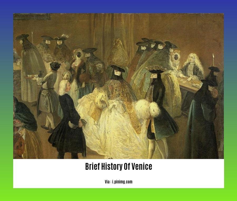 brief history of venice