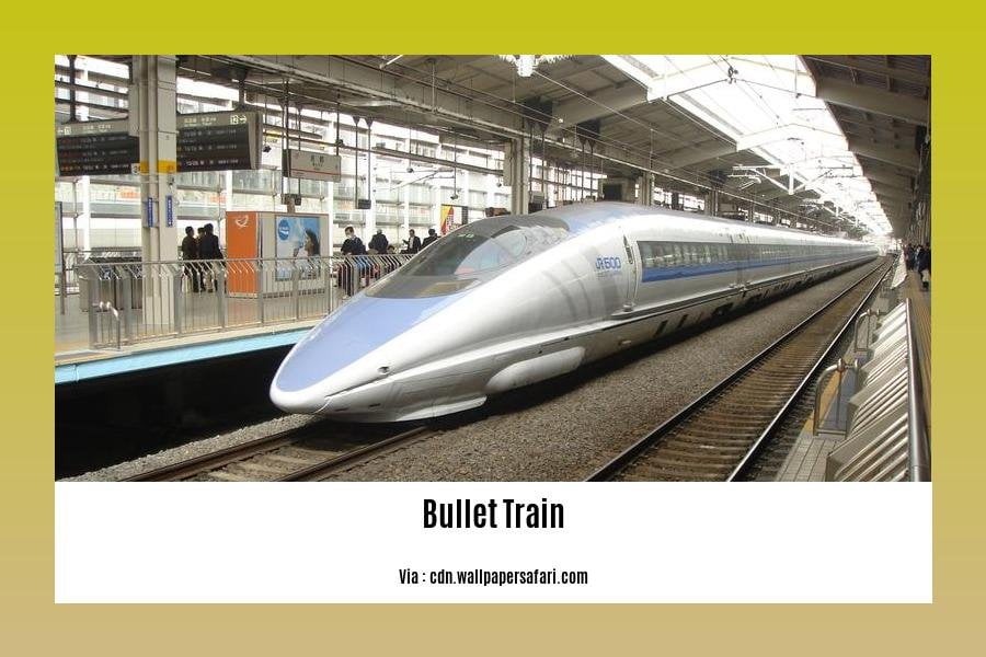 bullet train schedule