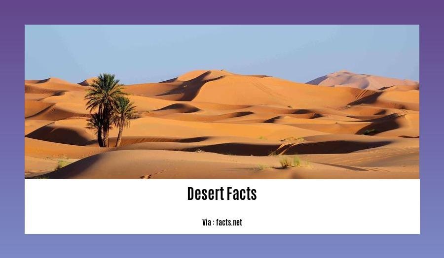 ca desert facts
