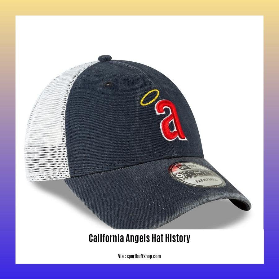 california angels hat history