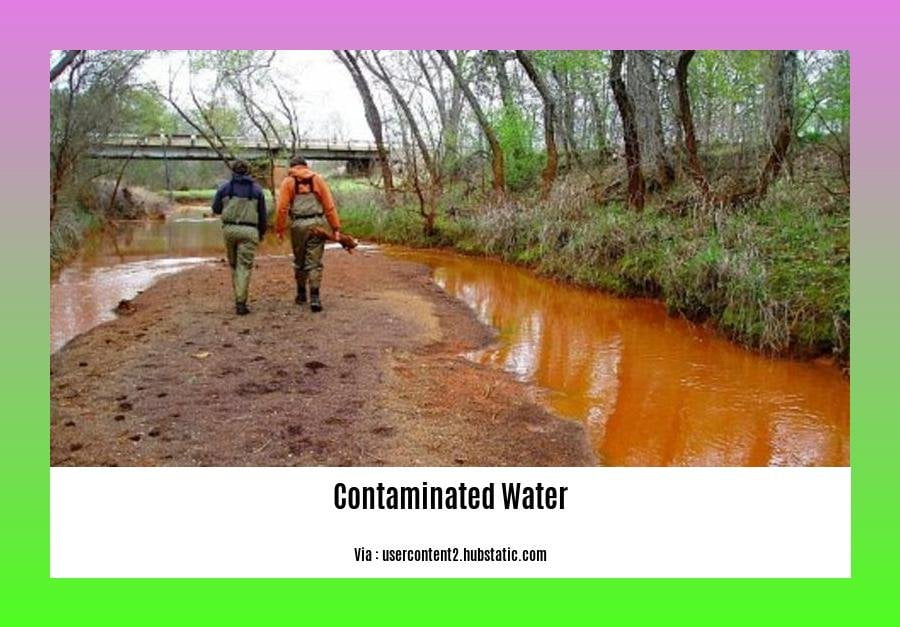 can contaminated water kill you