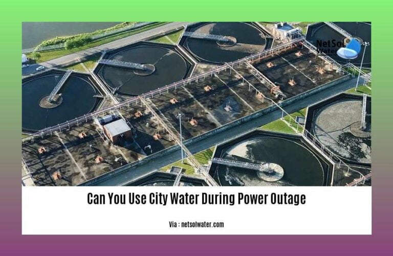 Can You Use City Water During a Power Outage? Exploring Challenges and